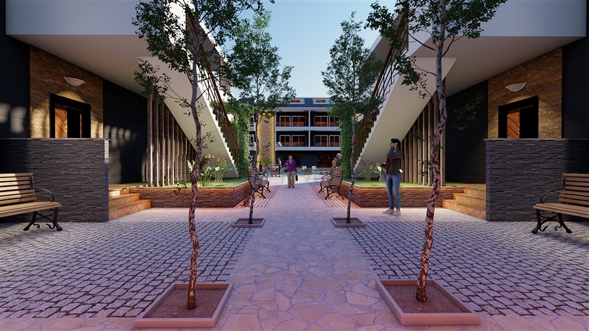 Новый проект в 150 метрах от песчаного пляжа