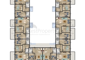 Новый проект в 150 метрах от песчаного пляжа