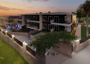 Новый проект в 150 метрах от песчаного пляжа