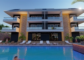 Новый проект в 150 метрах от песчаного пляжа