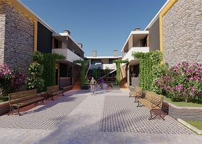 Новый проект в 150 метрах от песчаного пляжа