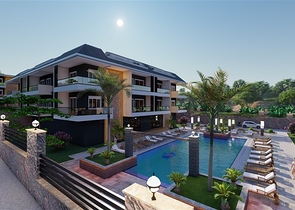 Новый проект в 150 метрах от песчаного пляжа