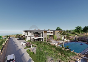 Новый проект в 150 метрах от песчаного пляжа