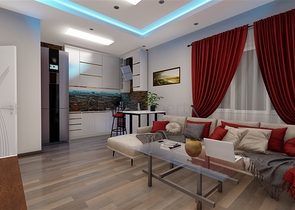 Новый проект в 150 метрах от песчаного пляжа