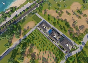 Новый проект в 150 метрах от песчаного пляжа