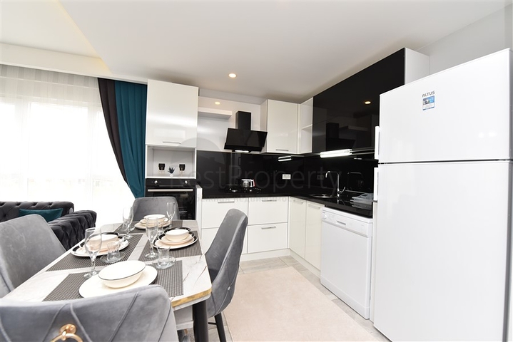 Меблированная квартира планировки 1+1