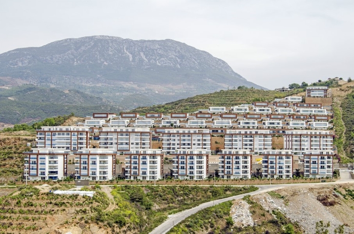 Пентхаус с видом на море в районе Каргыджак