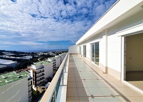 Пентхаус с видом на море в районе Каргыджак