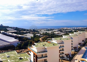 Пентхаус с видом на море в районе Каргыджак