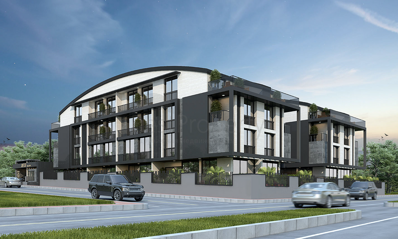 Таунхаусы 2+1 и 3+1  в районе Гюзельоба Лара