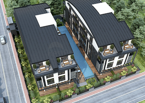 Таунхаусы 2+1 и 3+1  в районе Гюзельоба Лара