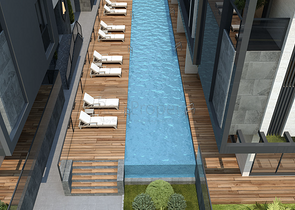 Таунхаусы 2+1 и 3+1  в районе Гюзельоба Лара