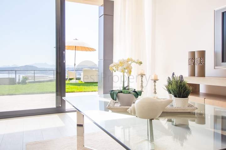 Доступные квартиры в центре Бодрума с видом на Море и город!