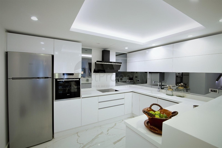 Доступные квартиры в центре Бодрума с видом на Море и город!