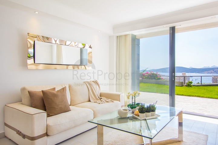 Доступные квартиры в центре Бодрума с видом на Море и город!