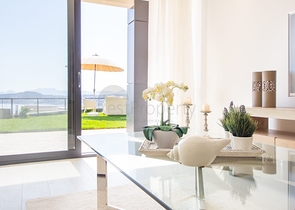 Доступные квартиры в центре Бодрума с видом на Море и город!