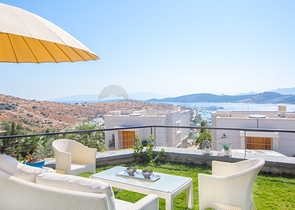 Доступные квартиры в центре Бодрума с видом на Море и город!