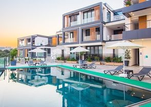 Доступные квартиры в центре Бодрума с видом на Море и город!