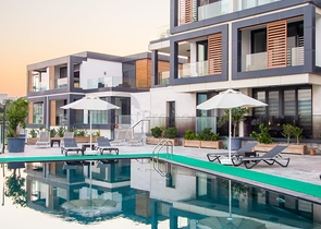 Доступные квартиры в центре Бодрума с видом на Море и город!