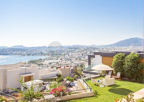 Доступные квартиры в центре Бодрума с видом на Море и город!