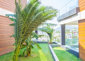 Доступные квартиры в центре Бодрума с видом на Море и город!