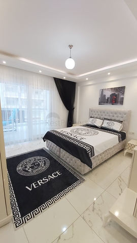 Двухкомнатная квартира с мебелью