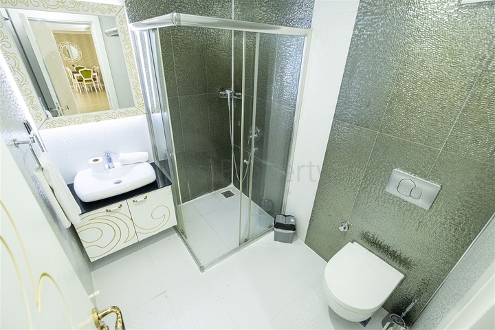 Меблированная квартира 2+1 в комплексе в Лимане Коньяалты