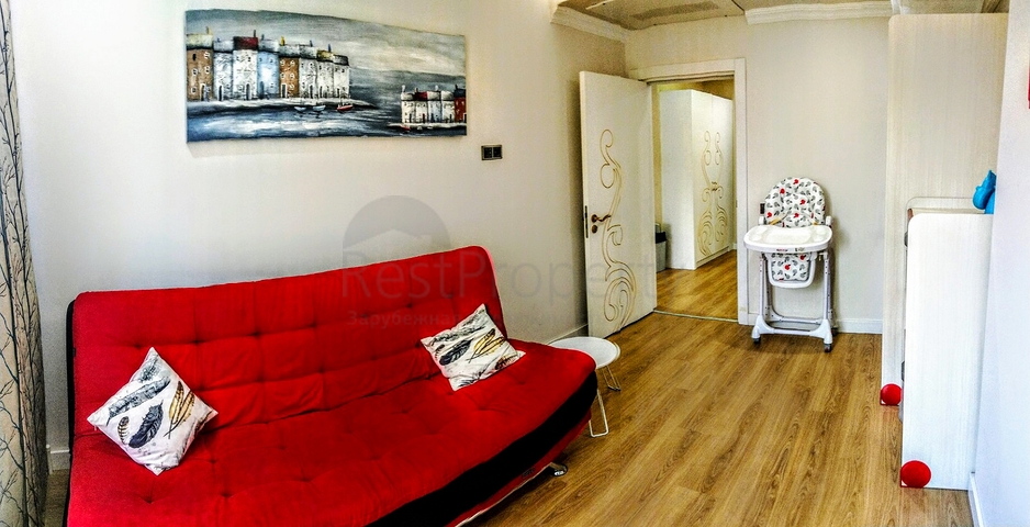 Меблированная квартира 2+1 в комплексе в Лимане Коньяалты