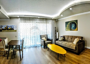 Меблированная квартира 2+1 в комплексе в Лимане Коньяалты