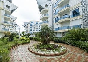 Меблированная квартира 2+1 в комплексе в Лимане Коньяалты