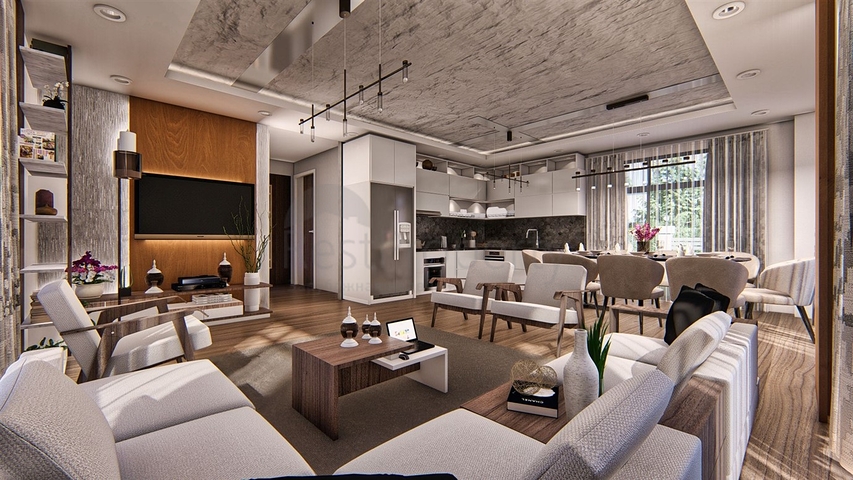 Инвестиционный проект вилл с 4 спальнями в Белеке