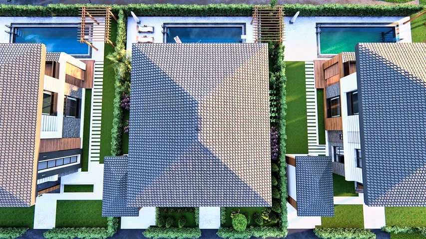 Инвестиционный проект вилл с 4 спальнями в Белеке