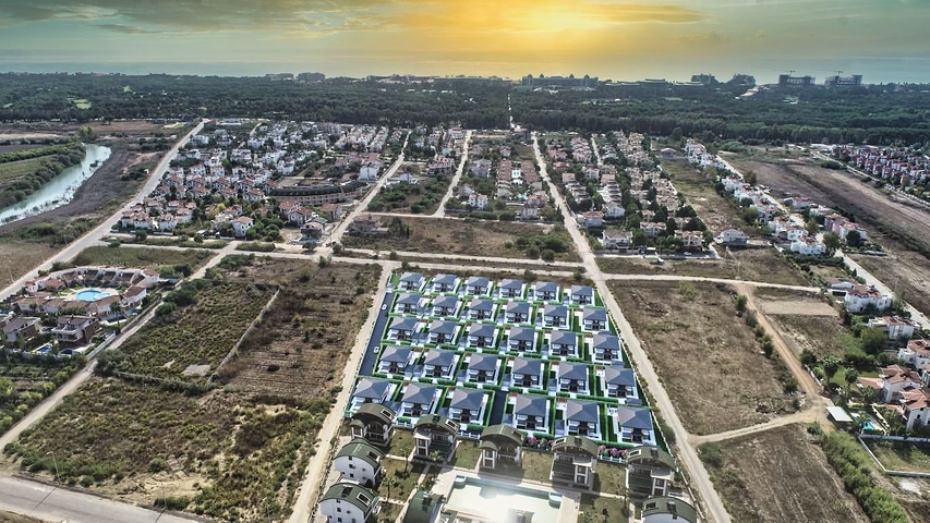 Инвестиционный проект вилл с 4 спальнями в Белеке