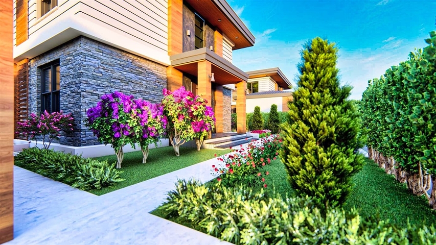 Инвестиционный проект вилл с 4 спальнями в Белеке