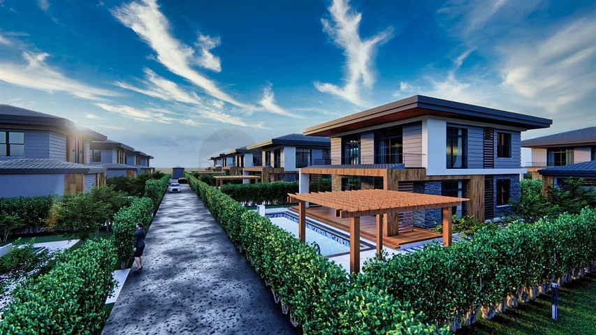 Инвестиционный проект вилл с 4 спальнями в Белеке