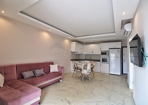 Двухкомнатная квартира в районе Махмутлар