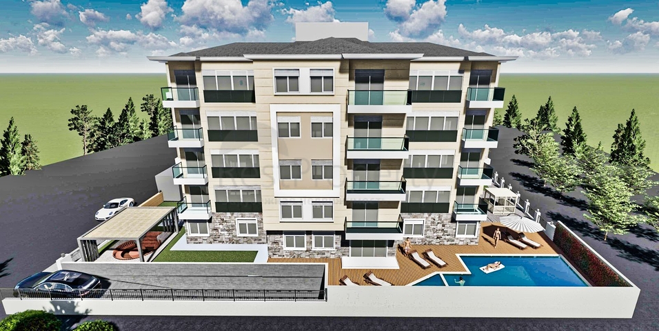 Жилой комплекс в районе Муратпаша Анталья