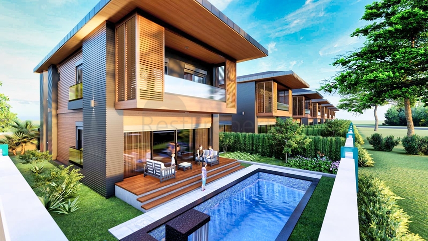 Инвестиционный проект вилл с 4 спальнями в Белеке