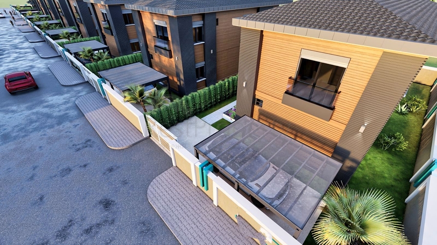 Инвестиционный проект вилл с 4 спальнями в Белеке