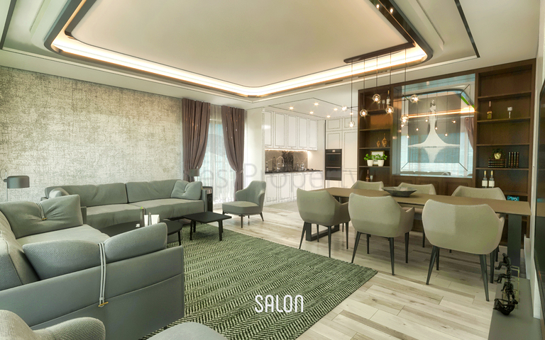 Инвестиционный проект вилл с 4 спальнями в Белеке