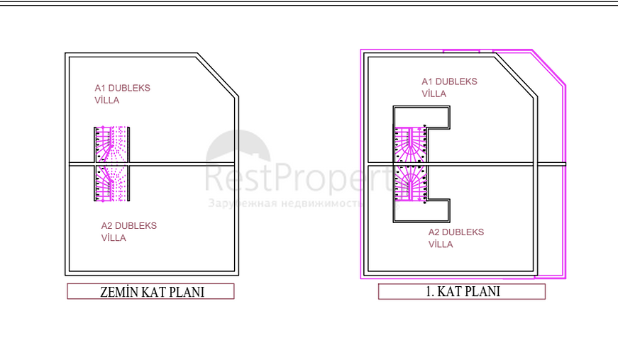 Инвестиционный проект вилл с 4 спальнями в Белеке