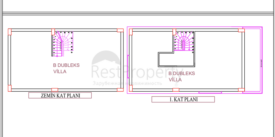 Инвестиционный проект вилл с 4 спальнями в Белеке