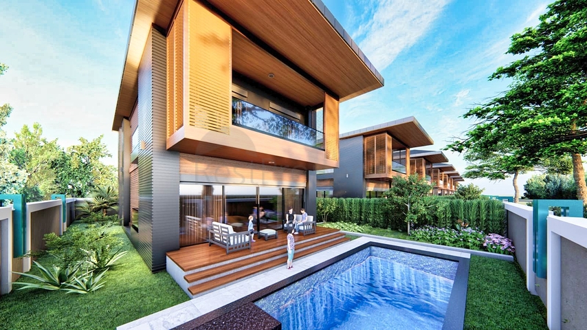 Инвестиционный проект вилл с 4 спальнями в Белеке