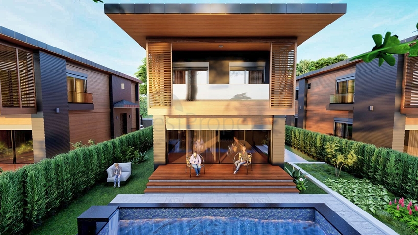 Инвестиционный проект вилл с 4 спальнями в Белеке