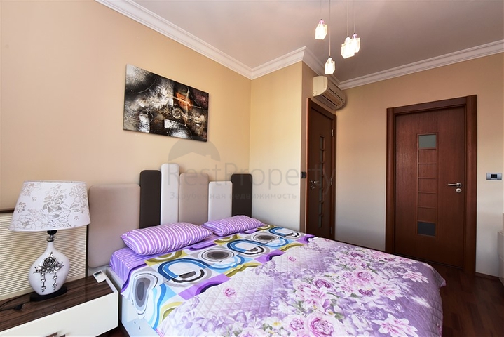 Меблированная квартира планировки 2+1 в центре Алании