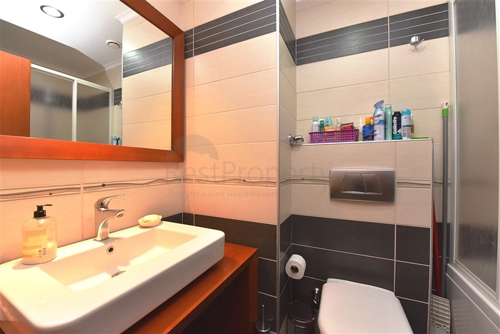 Меблированная квартира планировки 2+1 в центре Алании