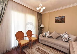 Меблированная квартира планировки 2+1 в центре Алании