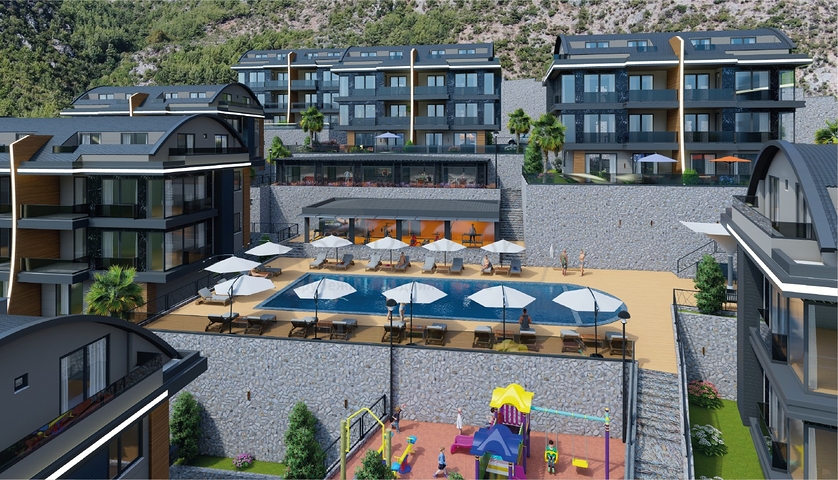 Новый проект премиум класса в центре Алании