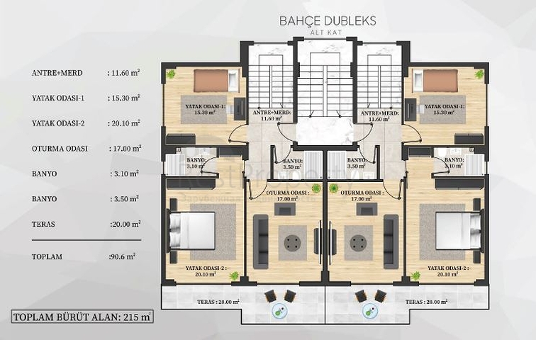 Новый проект премиум класса в центре Алании