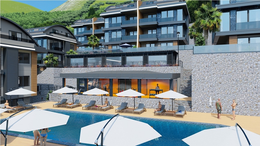 Новый проект премиум класса в центре Алании